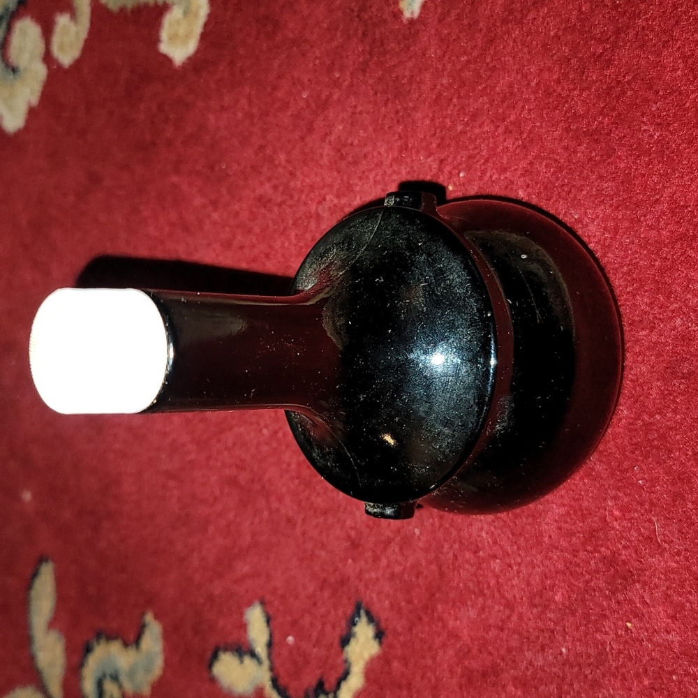 Vintage Avon Black Cauldron Bottle